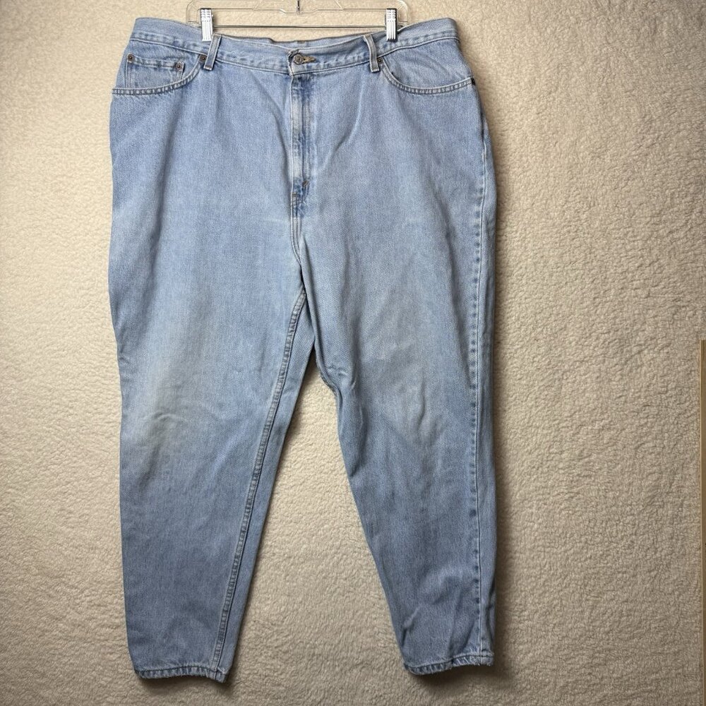 Vintage Levi's 550 Jeans Womens 24S Relaxed  Fit Tapered Leg Y2K Denim